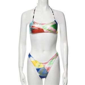 Missoni Mare Multicolor Halter Bikini Set (EU 38, NWT)